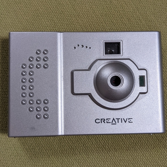 Lifelong Camera Creative Labs N10225 Model No PD1080 Camera Yellow Gray Untested - Picture 2 of 16